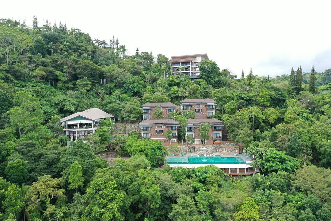 Mist Mountain Resort aerial view